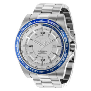 ectq38963_vni_0 jpg - Relógio Masculino Invicta Speedway Automático, Aço 36983 -<p>Este incrível relógio Invicta da coleção Speedway oferece um movimento automático exato, com uma incrível caixa de aço. O mostrador exibe um mostrador de metal prateado, azul e pro</p>