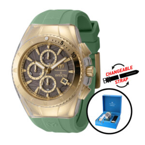ectq500221_mt_vni_0 jpg - Relógio Masculino TechnoMarine X Invicta Five Elements EARTH com 3 Alças Intercambiáveis 44, Verde TM 122005 -<p>Invicta e Technomarine, duas marcas de relógios icônicas e de renome mundial, colaboraram para criar uma nova coleção de relógios de edição limitada que certamente conquistará o mu</p>