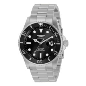 ectq66233_vni_0 jpg - Relógio Masculino de Quartzo Pro Diver, Invicta 33266, Prata -<p>Este lindo relógio Invicta Pro Diver contém um movimento preciso de quartzo além de uma caixa de aço. Seu mostrador exibe um mostrador de metal preto protegido por um cristal Flame</p>