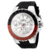 ectq72033_vni_0 jpg - Relógio Masculino de Quartzo Aviator, Invicta 33027, Preto -Este incrível relógio Invicta da coleção Aviator oferece um movimento Quartz exato, com uma incrível caixa de aço. O mostrador exibe um mostrador de metal prateado protegido pelo n