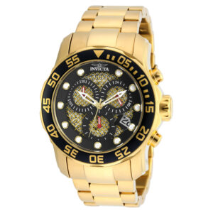 ectq73891_vni_1 jpg - Relógio Masculino Pro Diver SCUBA, Invicta 19837, Dourado -<p>Este lindo relógio Invicta Pro Diver contém um movimento de quartzo preciso, além de uma caixa preta e dourada. Sua face exibe um mostrador , de metal e plástico, protegido por um&</p>