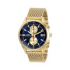 ectq75313_vni_0 jpg - Relgio masculino Invicta Pro Diver 43 mm, dourado e profissional -Este um relgio Invicta da coleo Pro, com movimento preciso e caixa dourada. O mostrador de metal azul, protegido pelo exclusivo Flame Fusion Crystal, e a pulseira em ao inoxidvel d