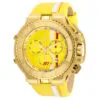ectq79382_vni_0 jpg - Relógio Masculino S1 Rally Race Team, Invicta 28397, Amarelo e Dourado -Este lindo relógio Invicta S1 Rally contém um movimento Quartz preciso além de uma caixa dourada. Seu mostrador exibe um mostrador metálico protegido por um Cristal Mineral de alta