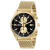 ectq85313_vni_0 jpg - Relógio Masculino Pro Diver, Invicta 31358, Dourado e Preto -Este incrível relógio Invicta da coleção Pro Diver oferece um movimento Quartz exato, com uma incrível caixa dourada. O mostrador exibe um mostrador de metal preto protegido pelo n