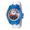 ectq89134_vni_0 jpg - Relógio Masculino Automático Invicta Specialty, Branco 43198 -Este impressionante relógio Invicta Specialty apresenta um movimento automático preciso, bem como uma caixa azul. Seu mostrador de metal branco é envolto por um Cristal Flame Fusio