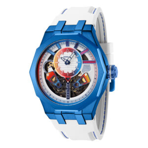 ectq89134_vni_0 jpg - Relógio Masculino Automático Invicta Specialty, Branco 43198 -<p>Este impressionante relógio Invicta Specialty apresenta um movimento automático preciso, bem como uma caixa azul. Seu mostrador de metal branco é envolto por um Cristal Flame Fusio</p>