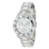 ectq90073_vni_0 jpg - Relógio Feminino de Quartzo Angel, Invicta 37009, Prata -Este atraente relógio Invicta da coleção Angel é movido por um movimento Quartz preciso, com caixa de aço. Seu mostrador é decorado por um mostrador de aço e metal e protegido por&