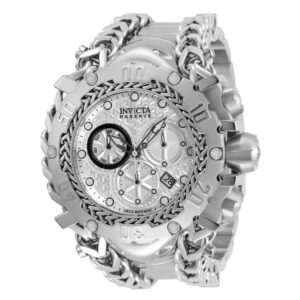 ectq92443_vni_0 jpg - Relógio Masculino Analógico de Quartzo 55.25mm, Invicta Gladiator 34429, Prata -<p>Este incrível relógio Invicta da coleção Gladiator oferece um movimento de quartzo e uma sofisticada caixa de aço. O mostrador exibe um mostrador de metal prateado protegido por no</p>