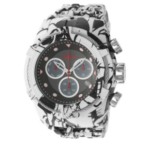 ectq95834_vni_0 jpg - Relógio Masculino Analógico de Quartzo 53mm, Invicta Bolt 43859, Prata -<p>Este impressionante relógio Invicta Bolt apresenta um movimento de quartzo preciso, bem como uma caixa de aço revestida a água. Seu mostrador de metal cinza, prateado e preto é env</p>