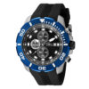 ectq99563_vni_0 jpg - Relgio masculino profissional 52 mm. Preto 36599, Invicta -Este lindo relgio Invicta Pro contm um movimento preciso alm de uma caixa prateada. Seu mostrador exibe um mostrador de metal preto protegido por um cristal Flame Fusion altamente&