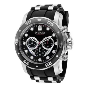 ectq03273_vni_0 jpg - Relógio Masculino Pro Diver SCUBA, Invicta 37230, Preto -<p>Da coleção Pro Diver da Invicta, este relógio masculino em aço preto é alimentado por um movimento VD53 de alta qualidade. Este relógio Invicta tem uma caixa de aço de 48 milímetro</p>