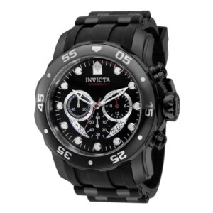 Relógio Masculino Invicta Pro SCUBA Preto 48 mm Resistente e Estiloso