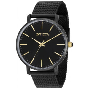 Relógio Feminino Invicta Angel Preto 38 mm Estilo e Elegância para o Seu Pulso