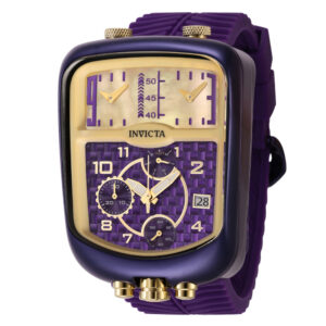 ectq22634_vni_0 jpg - Relógio Masculino Invicta S1 Rally com Mostrador Madrepérola, Roxo 43622 -<p>Este atraente relógio Invicta da coleção S1 Rally é alimentado por um movimento de quartzo preciso, com uma caixa roxa e dourada. Seu mostrador é decorado por um mostrador de metal</p>