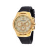 ectq270022_mt_vni_0 jpg - Relógio Feminino TechnoMarine Manta Sea com Mostrador em Madrepérola, Invicta TM220072, Preto -Este lindo relógio TechnoMarine Manta contém um movimento Quartz, sustentado por uma impressionante caixa dourada. Seu mostrador exibe um mostrador em madrepérola dourada protegido
