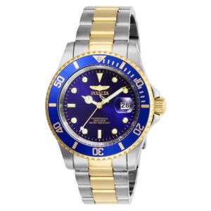 Relógio Masculino Invicta Pro Diver 40 mm Aço Inoxidável e Detalhes em Ouro 26972