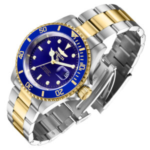 Relógio Masculino Invicta Pro Diver 40 mm Aço Inoxidável e Detalhes em Ouro 26972