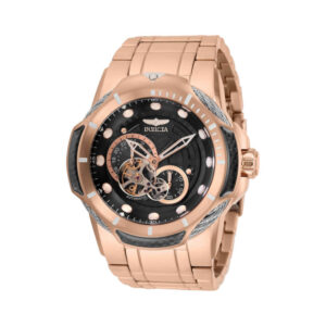 ectq35913_gz_vni_0 jpg - Relgio Masculino Automtico Bolt 51mm. Ouro rosa ZG 31953, Invicta -<p>Este incrvel relgio Invicta da coleo Bolt oferece um movimento Automtico exato, com uma incrvel caixa em ouro rosa. O mostrador exibe um mostrador de metal preto protegido pelo nos</p>