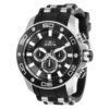 ectq48062_vni_0 jpg - Relógio Masculino Pro Diver SCUBA, Invicta 26084, Preto e Prata -Este impressionante relógio Invicta Pro Diver apresenta um movimento de quartzo, tudo em uma caixa de aço sólido. Seu mostrador de metal preto é envolto por um altamente protetor F