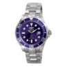 ectq5403_vni_0 jpg - Relgio Automtico Masculino Invicta Pro 47mm em Ao Inoxidvel 3045 -Este um relgio Invicta da coleo Pro, movido por um preciso movimento Automtico e com uma caixa de ao. O mostrador decorado por um mostrador de metal azul e protegido por um resiste