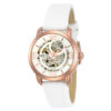 ectq55622_vni_0 jpg - Relógio Feminino Automático Objet D Art, Invicta 22655, Branco -Este impressionante relógio Invicta Objet D Art apresenta um movimento automático preciso, bem como uma caixa em ouro rosa. Seu mostrador de metal prateado é envolto por um Cristal