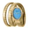 ectq57944_vni_0 jpg - Relgio feminino Mayamar 24 mm. Ouro 44975, Invicta -Este atraente relgio Invicta da coleo Mayamar movido por um movimento preciso, com caixa dourada. Seu mostrador decorado por um mostrador azul turquesa e protegido por um resistent