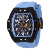 ectq70444_vni_0 jpg - Relgio masculino automtico com pulseira JM 47 mm. Azul Claro 44407, Invicta -Este lindo relgio Invicta JM Correa contm um movimento Automtico preciso alm de uma caixa preta. Seu mostrador exibe um mostrador de plstico e metal protegido por um cristal de saf