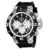 ectq91922_vni_0 jpg - Relógio Masculino Invicta Subaqua Noma III, Preto 22919 -Este atraente relógio Invicta da coleção Subaqua é alimentado por um movimento de quartzo e uma caixa de aço preto sólido. Seu mostrador é decorado por um mostrador de metal preto&
