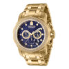 ectq98973_vni_0 jpg - Relógio Masculino Pro Diver 0,76 quilates com Diamante, Invicta 37989, Dourado e Azul -Este incrível relógio Invicta da coleção Pro Diver oferece um movimento de quartzo exato, com incríveis 0,76 quilates de diamantes autênticos e uma sofisticada caixa de ouro. O mos