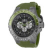 ectq01393_vni_0 jpg - Relógio Masculino Aviator, Invicta 39310, Verde -Este incrível relógio Invicta da coleção Aviator oferece um movimento Quartz exato, com uma incrível caixa de metal. O mostrador exibe um mostrador de metal protegido por nosso exc