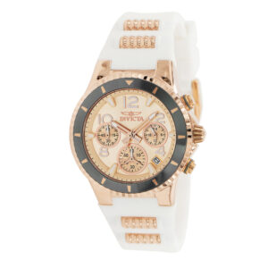 ectq01963_vni_0 jpg - Relógio Feminino Invicta BLU, Branco, Ouro Rosa 36910 -<p>Este incrível relógio Invicta da coleção BLU oferece um movimento exato de quartzo, com uma incrível caixa de ouro rosa. O rosto exibe um mostrador em metal em ouro rosa protegido&</p>