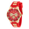ectq02373_vni_0 jpg - Relógio Feminino Aviator, Invicta 37320, Vermelho e Dourado -Este impressionante relógio Invicta Aviator apresenta um movimento de quartzo preciso, bem como uma caixa de ouro. Seu mostrador de metal é envolto por um Cristal Flame Fusion alta