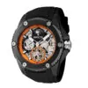 ectq07724_vni_0 jpg - Relógio Masculino com Pulseira de Silicone Automático Invicta Akula, Preto 42770 -Este atraente relógio Invicta da coleção Akula é alimentado por um movimento automático preciso, com uma caixa de aço preta. Seu rosto é decorado com um mostrador de metal e proteg