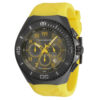 ectq120022_mt_vni_0 jpg - Relógio Masculino TechnoMarine Manta Ocean, Invicta TM220021, Amarelo e Preto -Este relógio TechnoMarine da coleção Manta possui um movimento Quartz e apresenta uma caixa resistente em aço e bronze. Em sua face você pode encontrar um mostrador Gunmetal, Yello