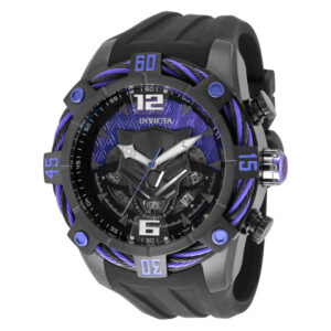 ectq12153_vni_0 jpg - Relógio Masculino Marvel Pantera Negra, Invicta 35121, Preto e Roxo -<p width=