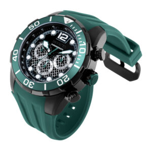 ectq15553_vni_1 jpg - Relgio masculino Pro Chronograph 50 mm. Verde Escuro 35551, Invicta -<p>Este impressionante relgio Invicta Pro apresenta um movimento preciso, bem como uma caixa preta. Seu mostrador de metal envolto por um cristal de fuso de chama altamente protetor&a</p>