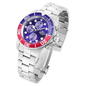 ectq1771_vni_1 jpg - Relógio Masculino Pro Diver, Invicta 1771, Prata -<p>Este incrível relógio Invicta da coleção Pro Diver oferece um movimento de quartzo exato, com uma incrível caixa de aço. O mostrador exibe um mostrador de metal azul protegido por&</p>