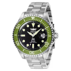 ectq21672_vni_0 jpg - Relógio Masculino Automático Invicta Grand Diver, Aço 27612 -<p>Este atraente relógio Invicta da coleção Grand Diver é alimentado por um movimento automático preciso, com uma caixa de aço. Seu rosto é decorado com um mostrador preto de metal e&</p>