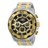 ectq22322_vni_0 jpg - Relógio Masculino Pro Diver SCUBA, Invicta 22322, Prata, Dourado e Preto -Este relógio Invicta da coleção Pro Diver possui um movimento de quartzo e possui uma caixa de aço resistente. Em sua face, você pode encontrar um mostrador de metal preto coberto&