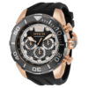 ectq22833_vni_0-1 jpg - Relógio Masculino Analógico de Quartzo 50mm, Invicta Pro Diver 33822, Preto -Este lindo relógio Invicta Pro Diver contém um movimento de quartzo, sustentado por uma impressionante caixa de ouro rosa. Seu mostrador exibe um mostrador em ouro rosa, metal carv