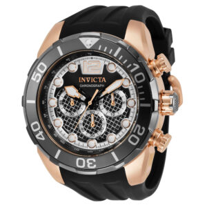 ectq22833_vni_0-1 jpg - Relógio Masculino Analógico de Quartzo 50mm, Invicta Pro Diver 33822, Preto -<p>Este lindo relógio Invicta Pro Diver contém um movimento de quartzo, sustentado por uma impressionante caixa de ouro rosa. Seu mostrador exibe um mostrador em ouro rosa, metal carv</p>