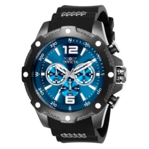 ectq27272_vni_0 jpg - Relgio masculino I Force 50 mm. Preto 27272, Invicta -<p>Este incrvel relgio Invicta da coleo IForce oferece um movimento exato, com uma incrvel caixa de metal. O mostrador exibe um mostrador de metal azul protegido pelo nosso exclusivo&</p>