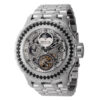 ectq30934_vni_0 jpg - Relgio masculino Reserve Speciality Automtico 52mm. Ao 43903, Invicta -Este lindo relgio Invicta Reserve contm um movimento Automtico preciso alm de uma caixa preta de ao. Seu mostrador exibe um mostrador de esqueleto de metal protegido por um Cristal