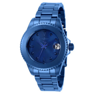 ectq34053_vni_0 jpg - Relgio Pro Automtico Feminino 38mm. Azul 35043, Invicta -<p>Este lindo relgio Invicta Pro contm um movimento Automtico preciso alm de uma caixa azul. Seu mostrador exibe um mostrador azul, metlico, protegido por um Cristal Mineral de alta r</p>