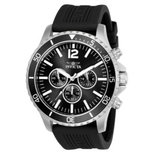 ectq39342_vni_0 jpg - Relógio Masculino Pro Diver, Invicta 24393, Preto -<p>Este lindo relógio Invicta Pro Diver contém um movimento de quartzo preciso, além de uma caixa de aço. Seu mostrador exibe um mostrador de metal preto protegido por um Cristal Flam</p>