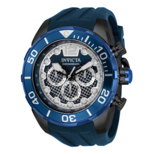 ectq42833_vni_0 jpg - Relógio Masculino Invicta de Quartzo Pro Diver, Invicta 33824, Azul -<p>Este incrível relógio Invicta da coleção Pro Diver oferece um movimento Quartz exato, com uma incrível caixa preta. O mostrador exibe um mostrador de metal protegido por nosso excl</p>