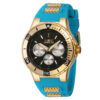 ectq50493_vni_0 jpg - Relgio Aviador Feminino 38mm. Ouro. Verde 39405, Invicta -Este incrvel relgio Invicta da coleo Aviator oferece um movimento exato, com uma incrvel caixa dourada. O mostrador exibe um mostrador de metal protegido pelo nosso exclusivo Flame
