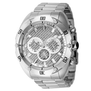 ectq53183_vni_0 jpg - Relógio Masculino Analógico de Quartzo 50mm, Invicta Venom 38135, Prata -<p>Da coleção Venom da Invicta este aço, o relógio masculino é alimentado por um movimento VD54 de alta qualidade. Este relógio Invicta tem uma caixa de aço de 50 milímetros, protegid</p>