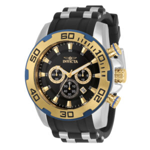 ectq56703_vni_0 jpg - Relógio Masculino Pro Diver SCUBA, Invicta 30765, Preto e Prata -<p>Este incrível relógio Invicta da coleção Pro Diver oferece um movimento Quartz exato, com uma incrível caixa de aço. O mostrador exibe um mostrador de metal preto protegido pelo no</p>