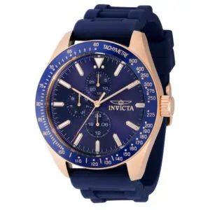 ectq60483_vni_0 jpg - Relgio Masculino Aviador 45mm. Azul 38406, Invicta -<p>Este lindo relgio Invicta Aviator contm um movimento preciso alm de uma caixa em ouro rosa. Seu mostrador exibe um mostrador de metal azul protegido por um cristal Flame Fusion alt</p>